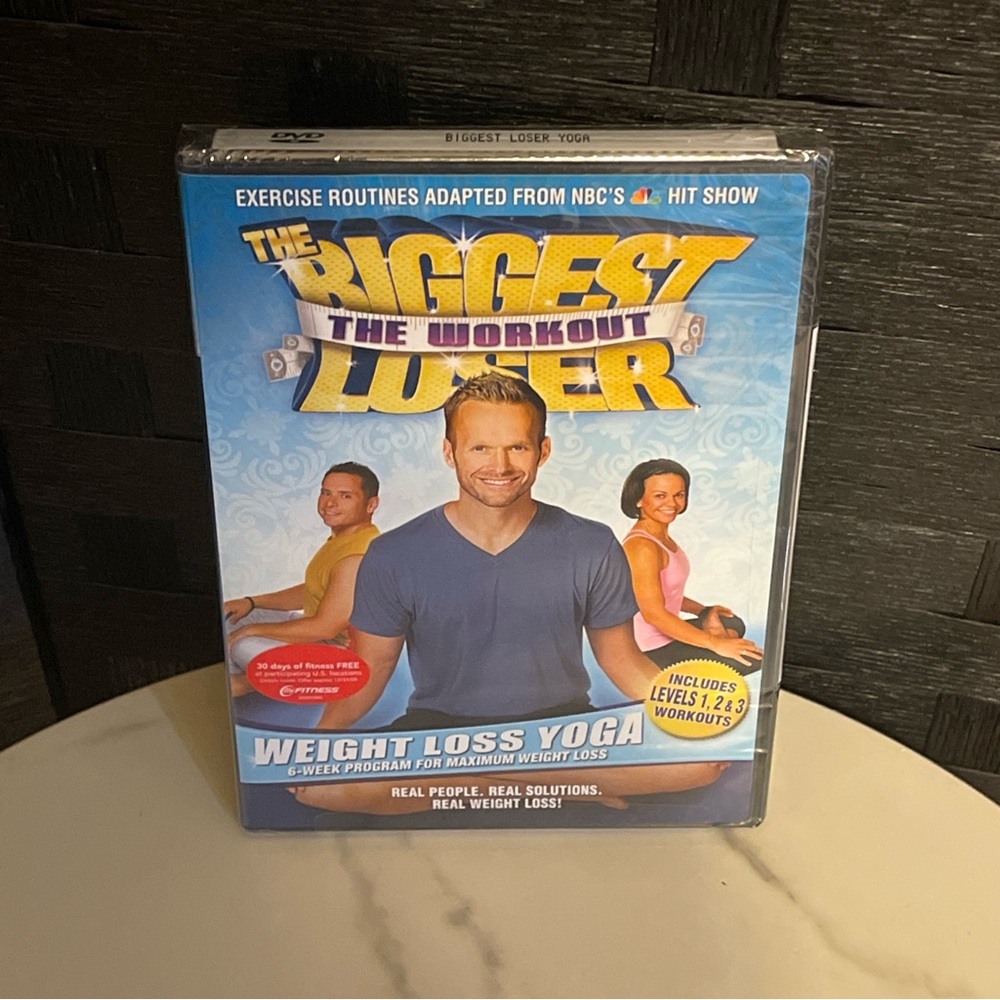 The Biggest Loser - The Workout: Weight Loss Yoga (DVD, 2008)NEW